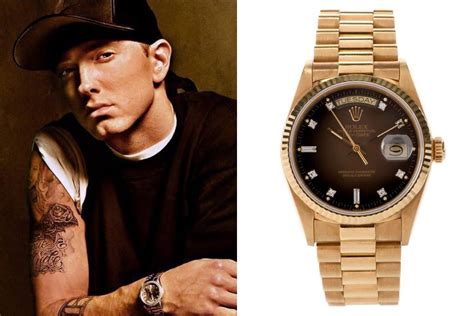 eminem buys rolex|eminem g shock watch white.